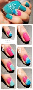 Cloud nail design