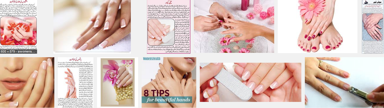 tip nail hand