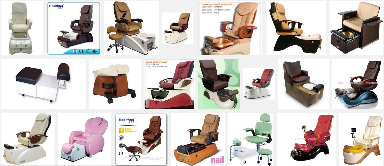Used pedicure chairs